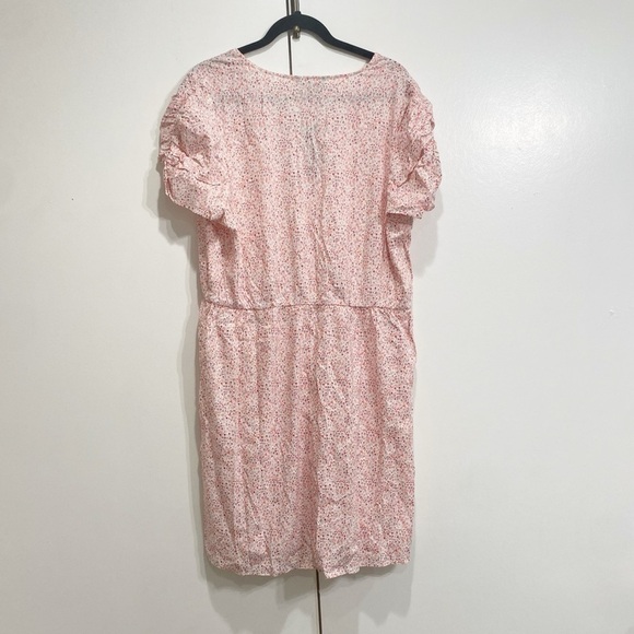 Banana republic Puff Sleeve Fit and Flare Dress Size XL - Picture 4 of 4